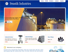 Tablet Screenshot of industrialpipesandvalves.com